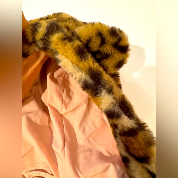 Nordstroms Tucker + Tate Fur Animal Print Coat - Picture 6 of 9